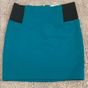 Teal Skirt